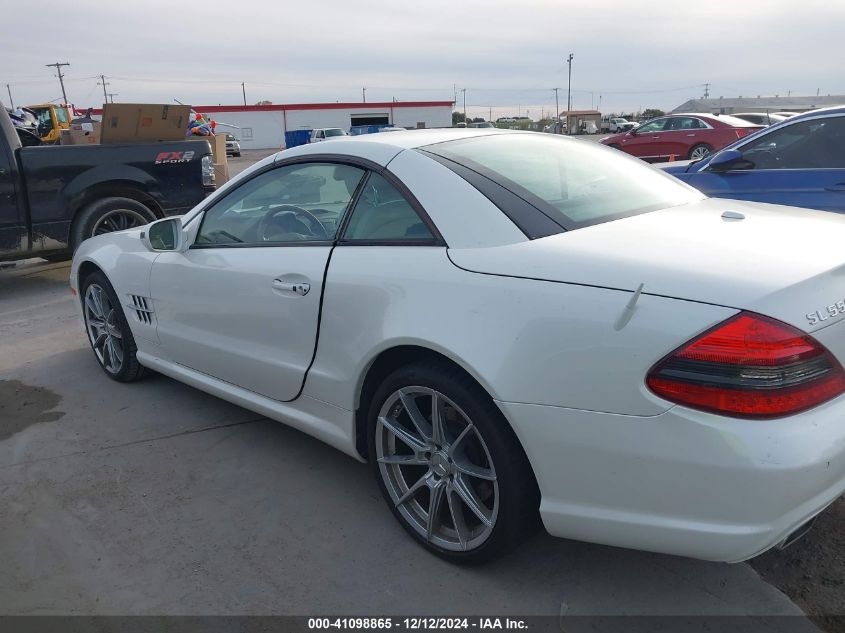 2009 Mercedes-Benz Sl 550 VIN: WDBSK71F29F156175 Lot: 41098865