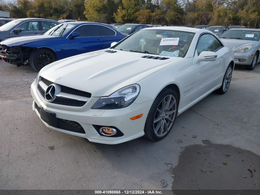 2009 Mercedes-Benz Sl 550 VIN: WDBSK71F29F156175 Lot: 41098865