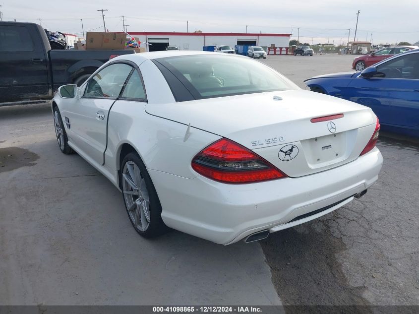 2009 Mercedes-Benz Sl 550 VIN: WDBSK71F29F156175 Lot: 41098865