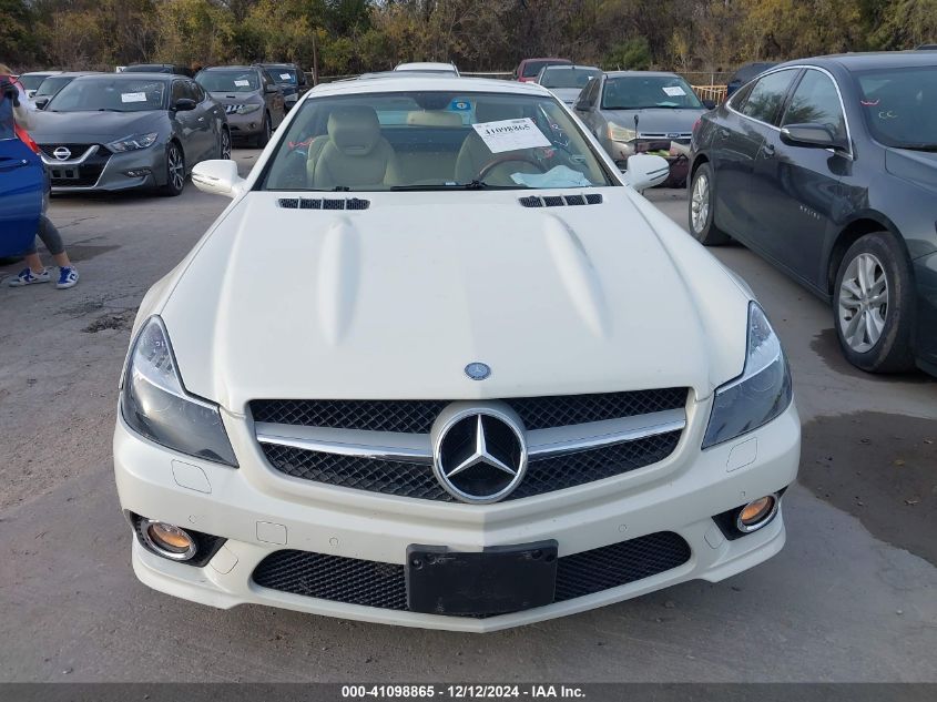 2009 Mercedes-Benz Sl 550 VIN: WDBSK71F29F156175 Lot: 41098865