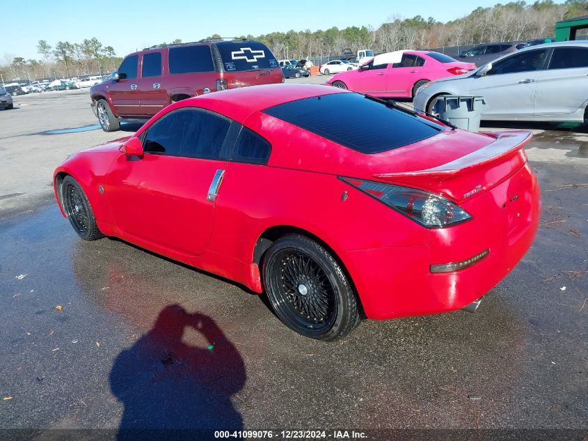 2005 Nissan 350Z VIN: JN1AZ34D15M604037 Lot: 41099076