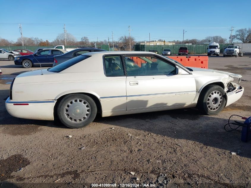 1998 Cadillac Eldorado Standard VIN: 1G6EL12Y3WU605088 Lot: 41099169