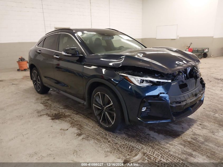 2022 Infiniti Qx55 Luxe Awd VIN: 3PCAJ5J3XNF113700 Lot: 41099327