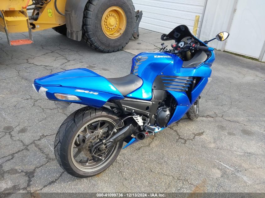 2007 Kawasaki Zx1400 A VIN: JKBZXNA187A019025 Lot: 41099736