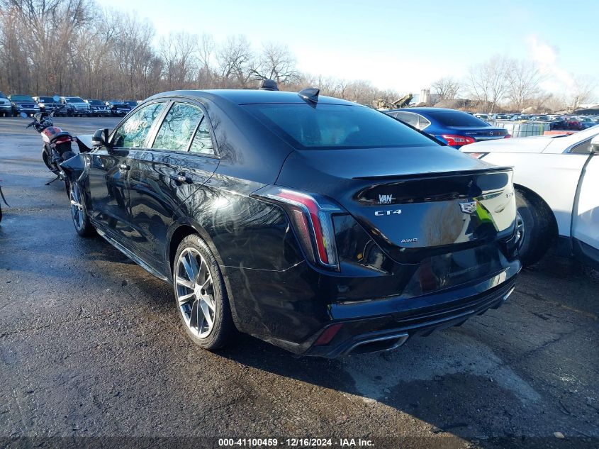 2021 Cadillac Ct4 Sport VIN: 1G6DG5RK0M0121232 Lot: 41100459