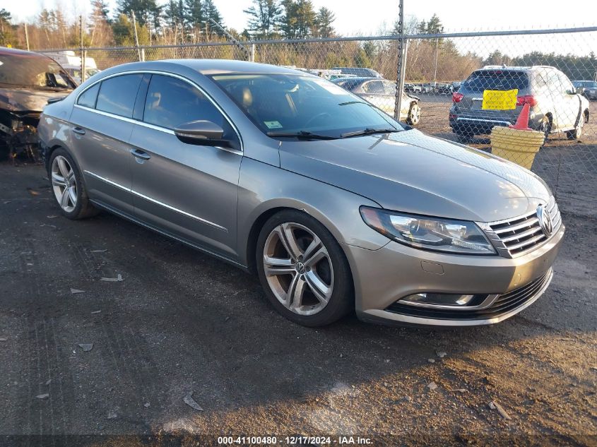 2013 Volkswagen Cc 2.0T Sport Plus VIN: WVWBP7AN3DE538899 Lot: 41100480