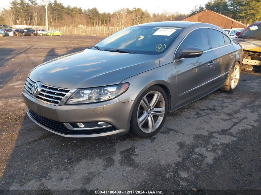 2013 Volkswagen Cc 2.0T Sport Plus VIN: WVWBP7AN3DE538899 Lot: 41100480