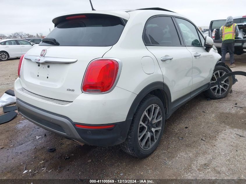 2016 Fiat 500X Trekking Plus VIN: ZFBCFYET0GP331928 Lot: 41100569