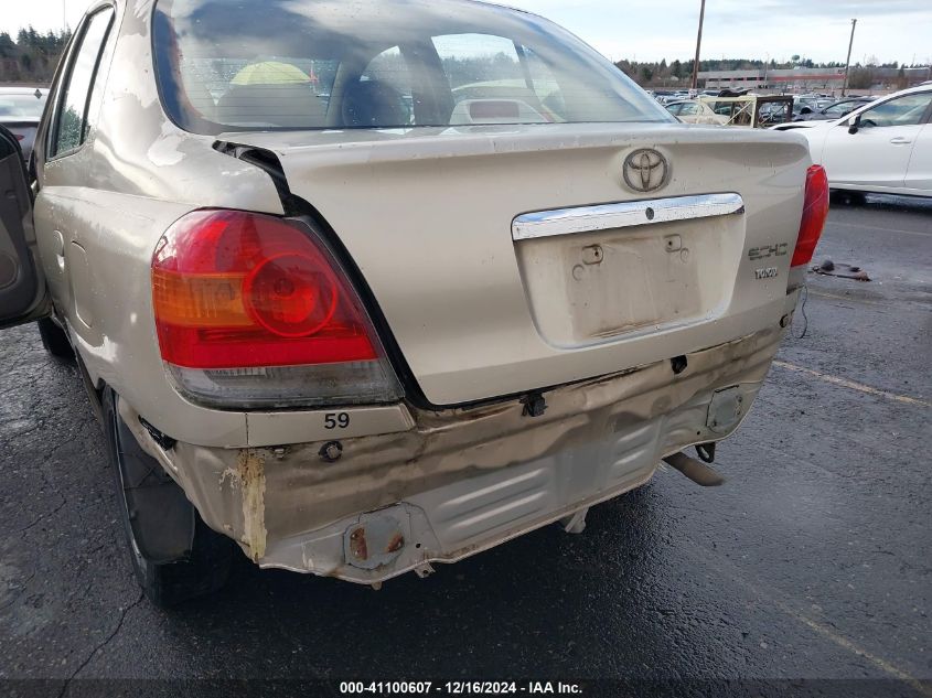 2003 Toyota Echo VIN: JTDBT123330297170 Lot: 41100607