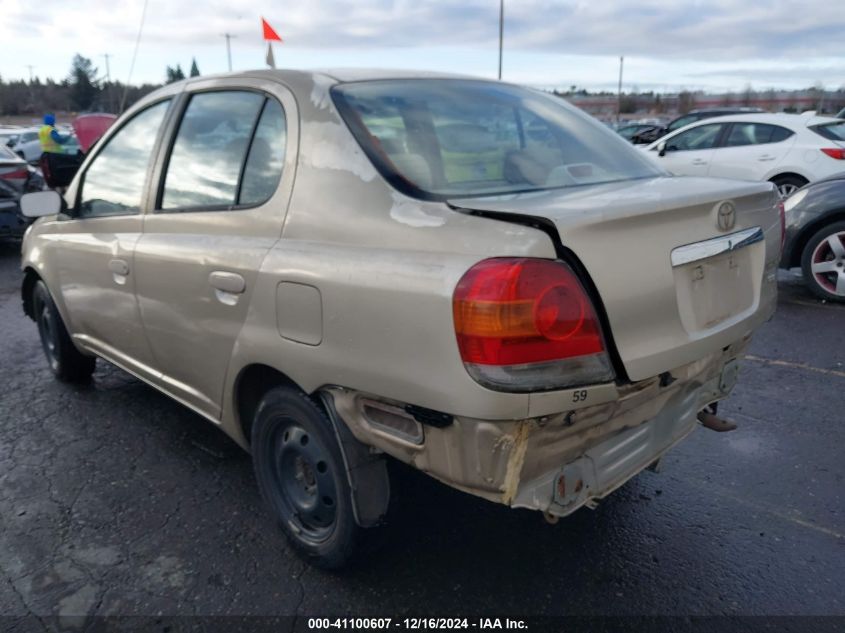 2003 Toyota Echo VIN: JTDBT123330297170 Lot: 41100607