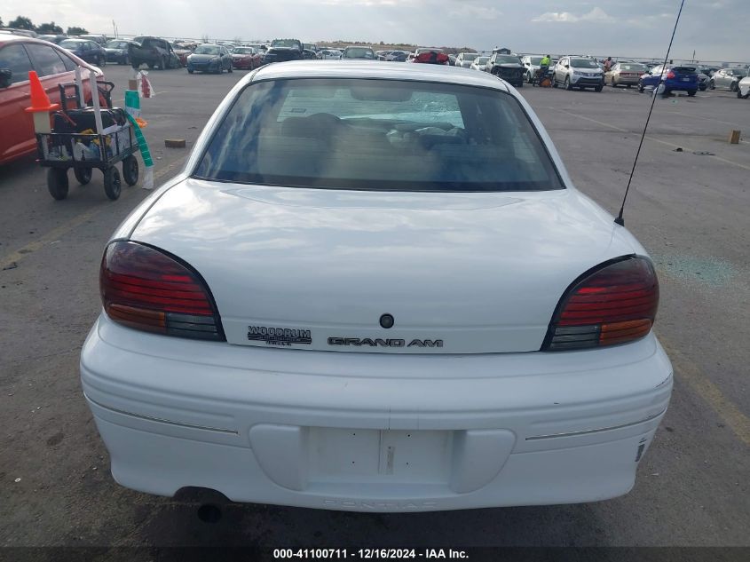 1997 Pontiac Grand Am Se VIN: 1G2NE52T3VC809661 Lot: 41100711