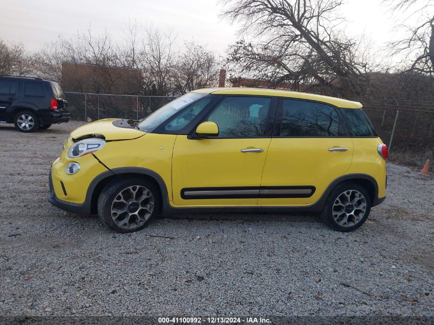 2014 Fiat 500L Trekking VIN: ZFBCFADH7EZ021550 Lot: 41100992