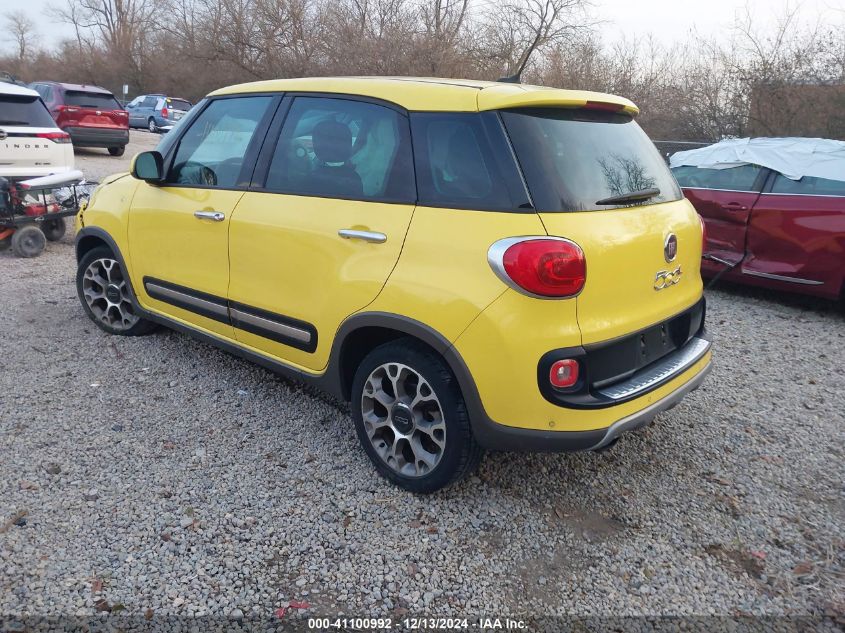 2014 Fiat 500L Trekking VIN: ZFBCFADH7EZ021550 Lot: 41100992