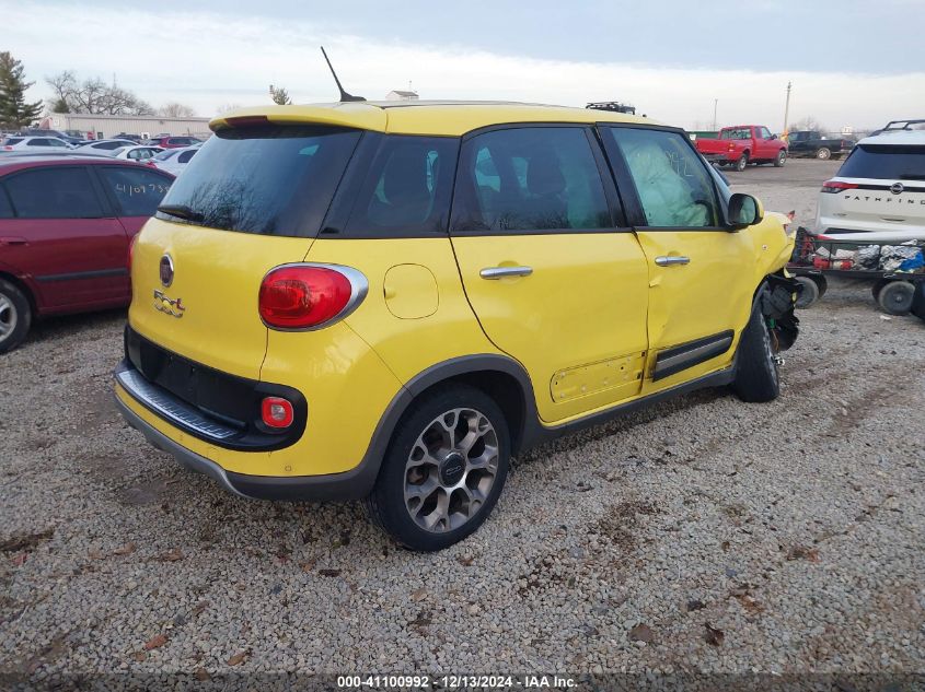 2014 Fiat 500L Trekking VIN: ZFBCFADH7EZ021550 Lot: 41100992