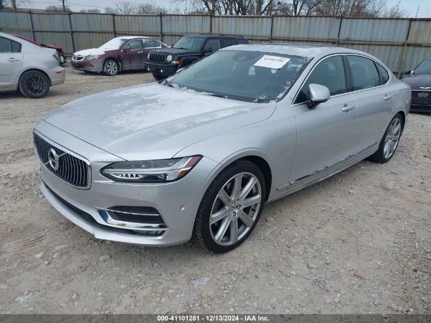 2019 Volvo S90 T6 Inscription VIN: LVYA22ML1KP079941 Lot: 41101281