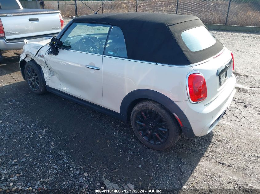 2017 Mini Convertible Cooper S VIN: WMWWG9C3XH3A92891 Lot: 41101466