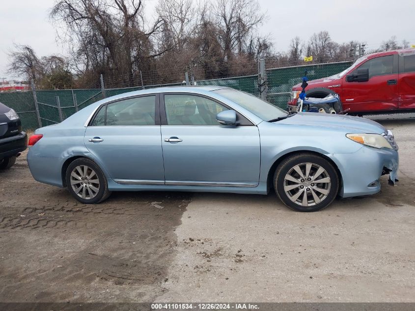 2011 Toyota Avalon Limited VIN: 4T1BK3DB3BU372794 Lot: 41101534