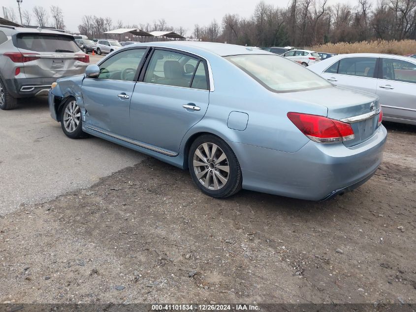 2011 Toyota Avalon Limited VIN: 4T1BK3DB3BU372794 Lot: 41101534