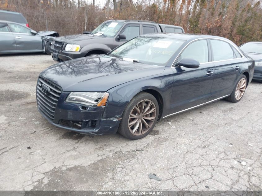 2011 Audi A8 L Quattro VIN: WAURVAFD3BN022666 Lot: 41101805