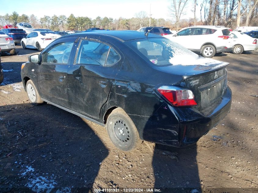 2022 Mitsubishi Mirage G4 Black Edition/Es/Le VIN: ML32FUFJ6NHF09345 Lot: 41101921