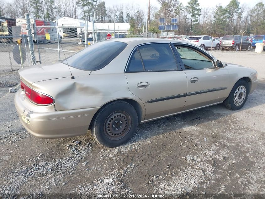 2004 Buick Century VIN: 2G4WS52J841300432 Lot: 41101931