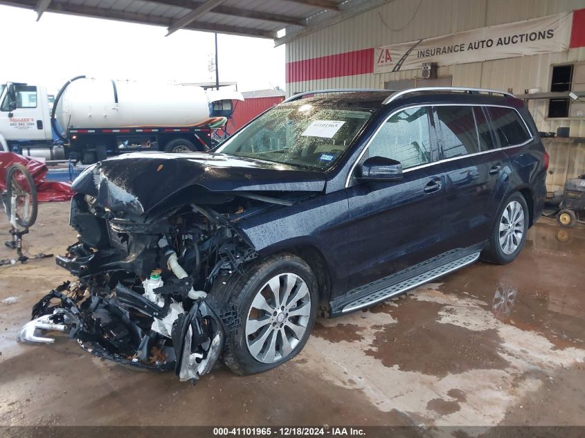 2017 Mercedes-Benz Gls 450 4Matic VIN: 4JGDF6EE5HA828473 Lot: 41101965