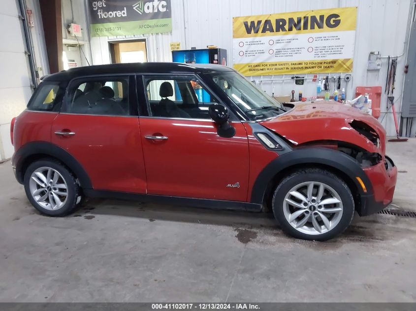 2013 Mini Countryman Cooper S VIN: WMWZC5C52DWP31922 Lot: 41102017