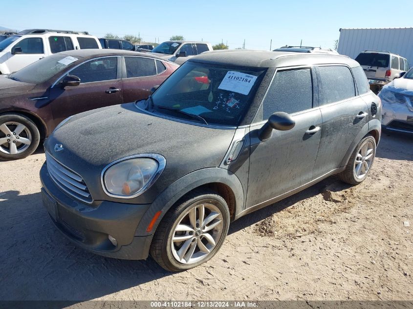 2013 Mini Countryman Cooper VIN: WMWZB3C58DWM09115 Lot: 41102184