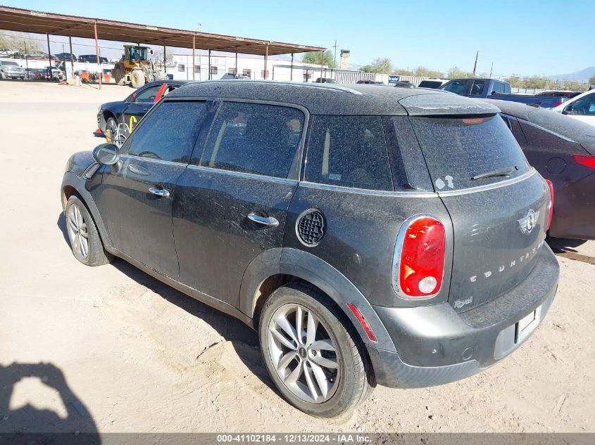 2013 Mini Countryman Cooper VIN: WMWZB3C58DWM09115 Lot: 41102184