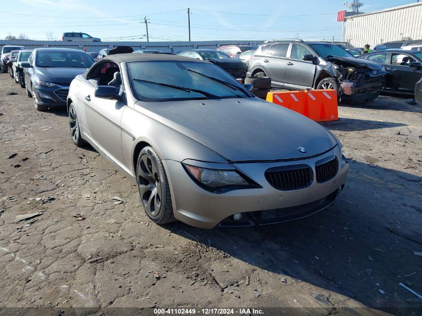 2007 BMW 650I VIN: WBAEK135X7CN81770 Lot: 41102449