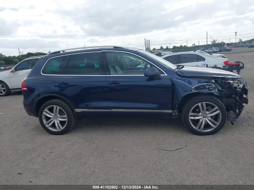 2011 Volkswagen Touareg Vr6 Executive VIN: WVGFF9BP5BD004236 Lot: 41102502