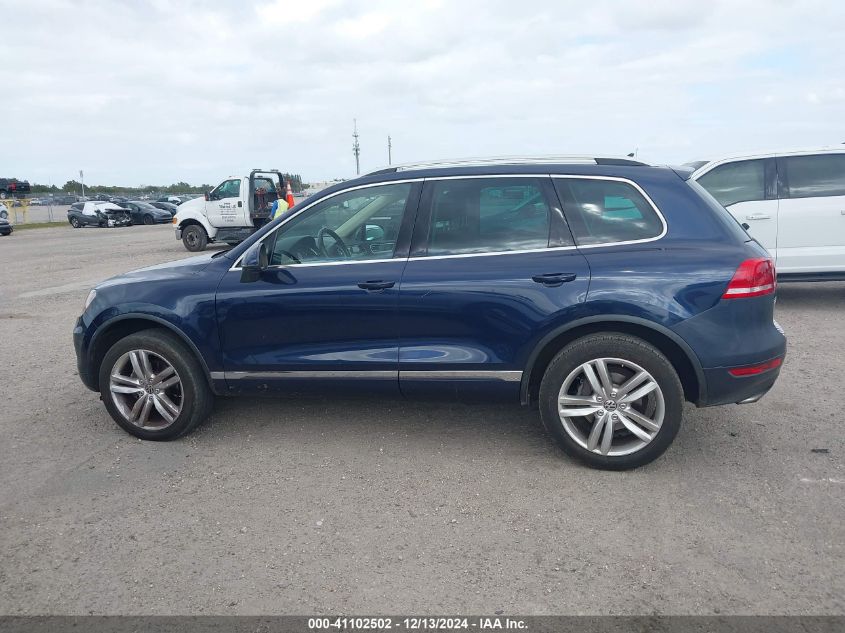 2011 Volkswagen Touareg Vr6 Executive VIN: WVGFF9BP5BD004236 Lot: 41102502