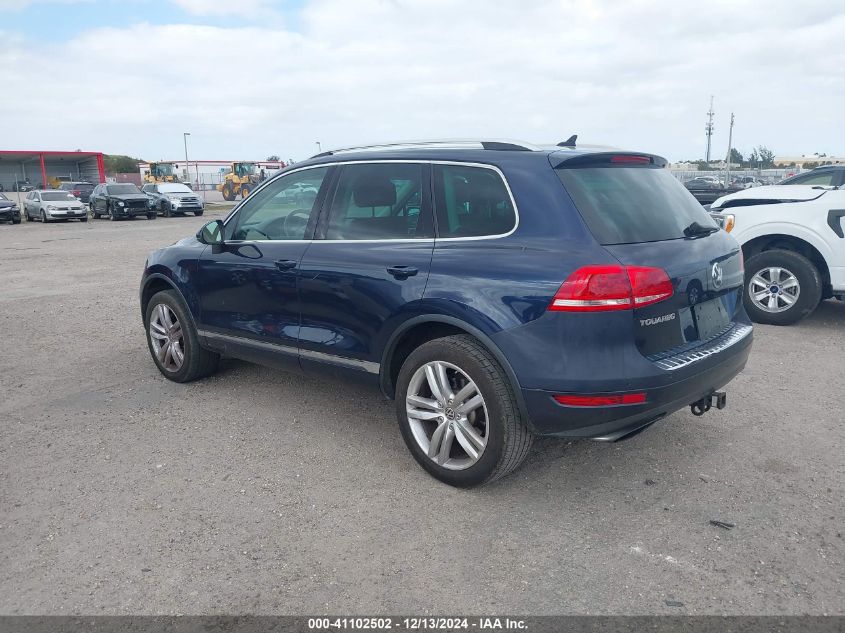 2011 Volkswagen Touareg Vr6 Executive VIN: WVGFF9BP5BD004236 Lot: 41102502