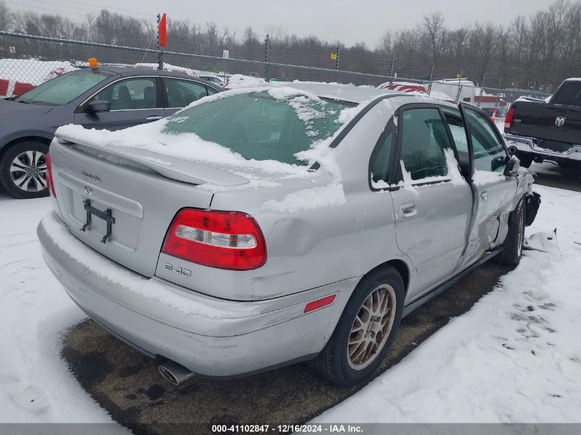 2004 Volvo S40 A/Lse VIN: YV1VS27514F030120 Lot: 41102847