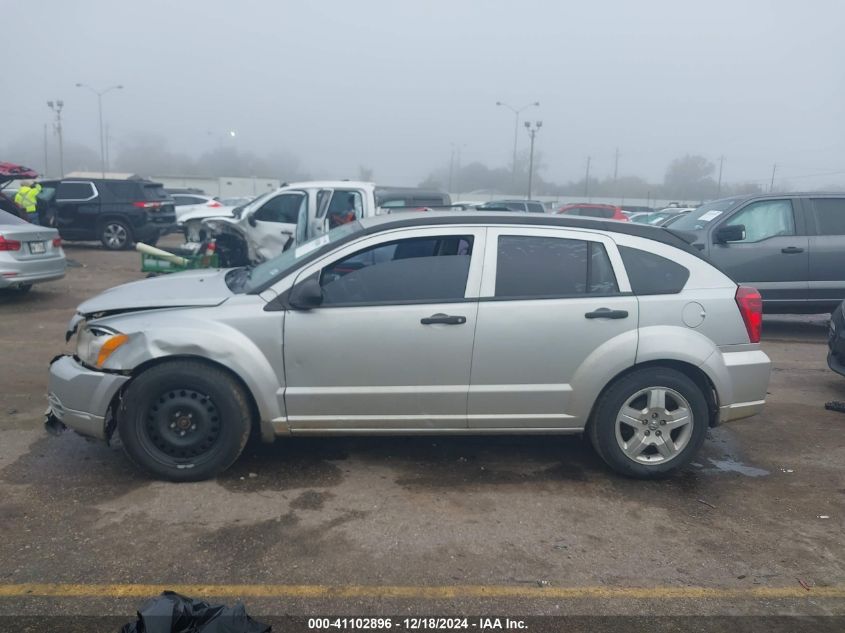 2008 Dodge Caliber Se VIN: 1B3HB28B48D662250 Lot: 41102896