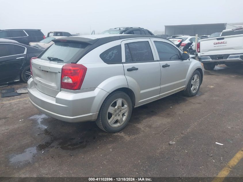 2008 Dodge Caliber Se VIN: 1B3HB28B48D662250 Lot: 41102896