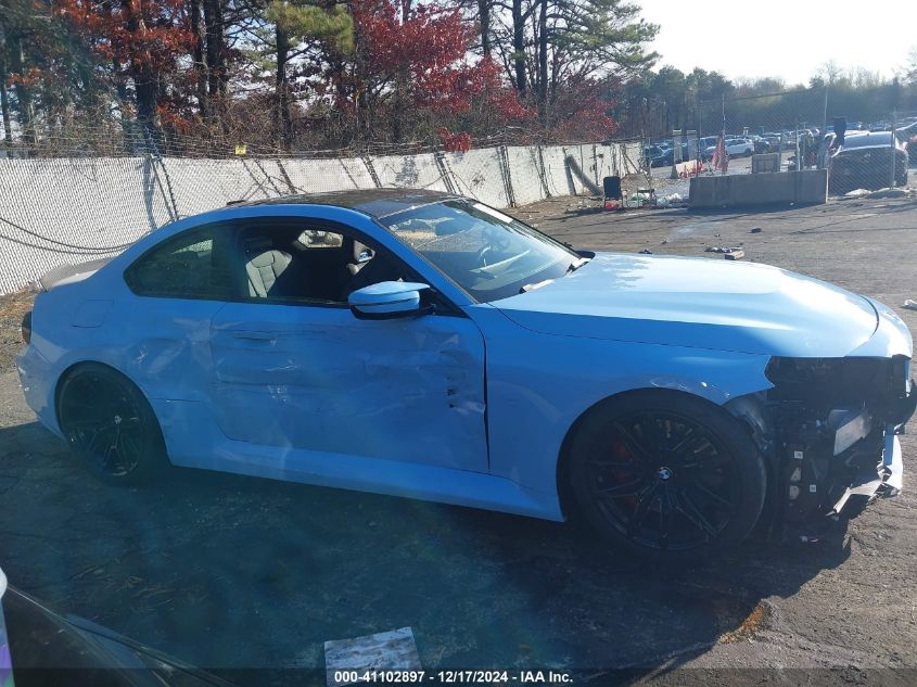 2024 BMW M2 VIN: 3MF13DM07R8E25101 Lot: 41102897