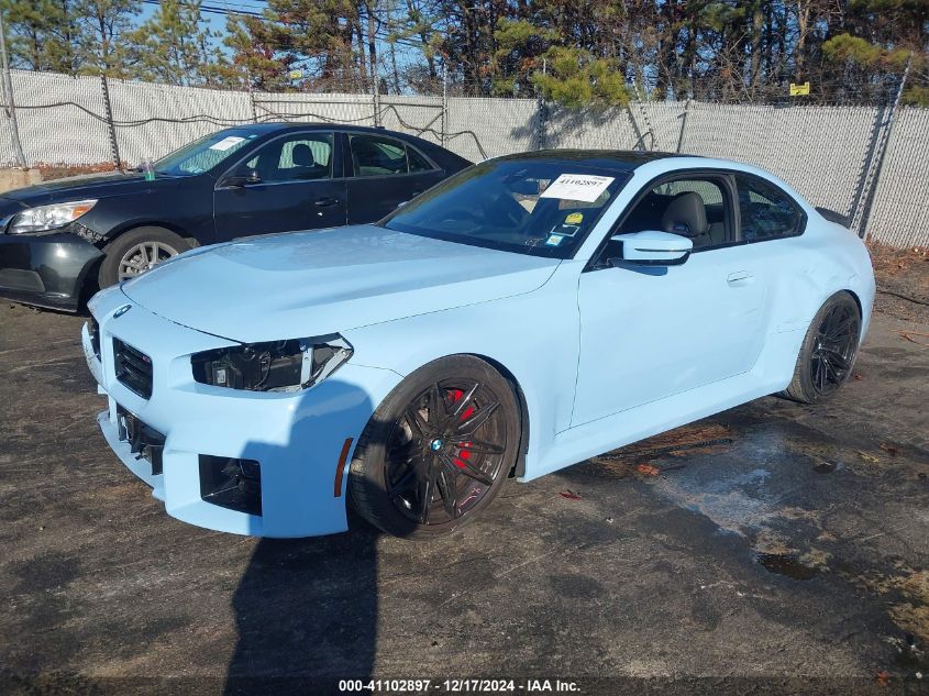 2024 BMW M2 VIN: 3MF13DM07R8E25101 Lot: 41102897