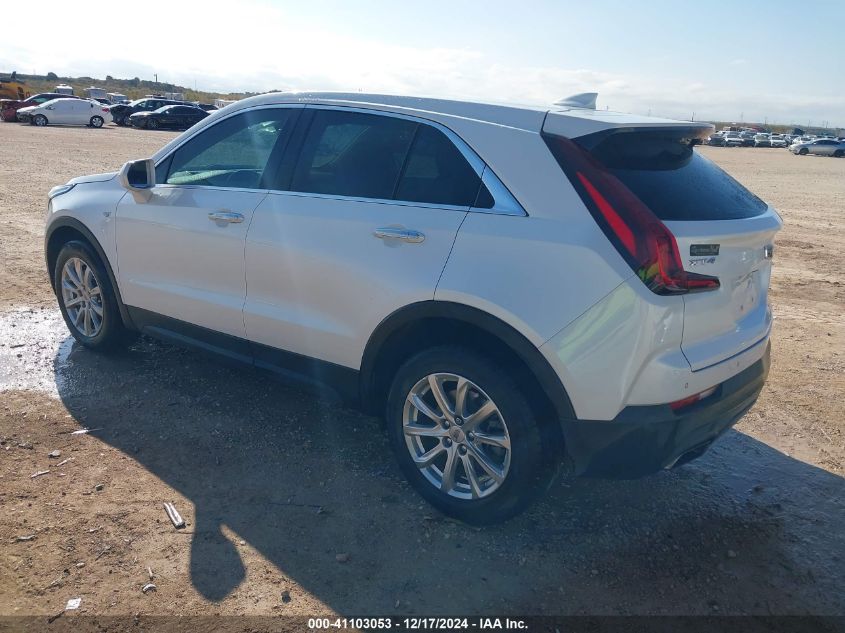 2020 Cadillac Xt4 Fwd Luxury VIN: 1GYAZAR47LF147949 Lot: 41103053