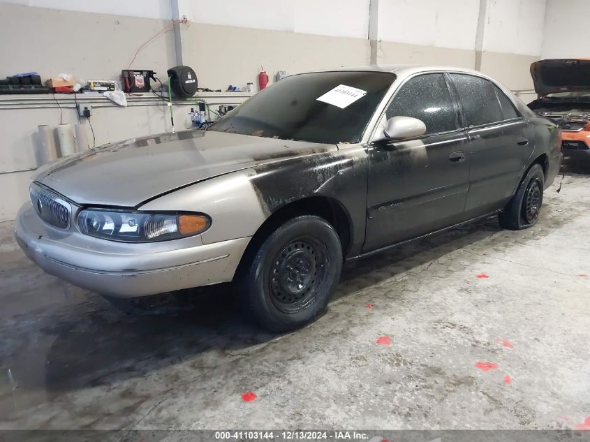 2001 Buick Century Custom VIN: 2G4WS52J611261416 Lot: 41103144