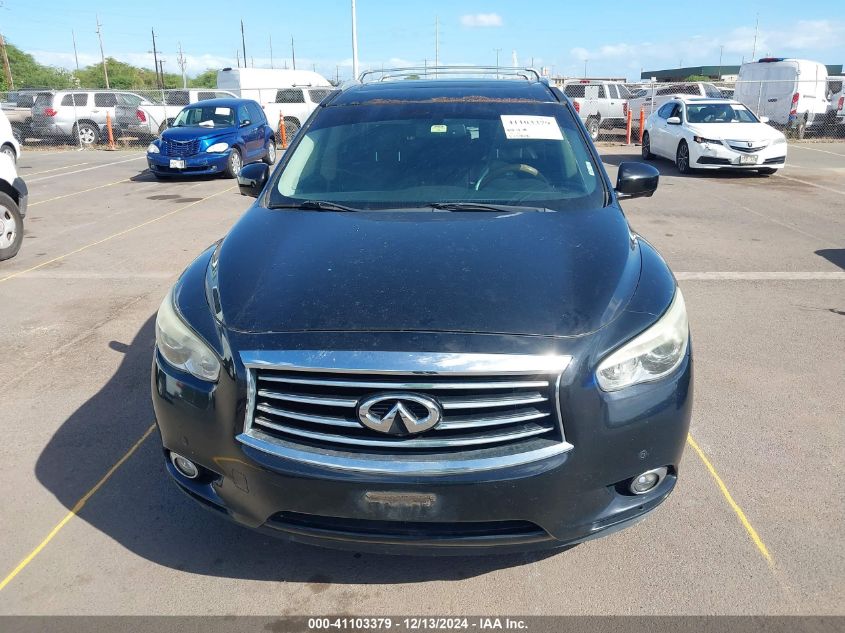 2013 Infiniti Jx35 VIN: 5N1AL0MM1DC328326 Lot: 41103379