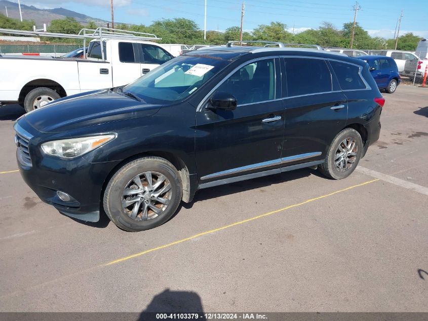 2013 Infiniti Jx35 VIN: 5N1AL0MM1DC328326 Lot: 41103379