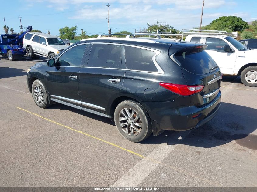 2013 Infiniti Jx35 VIN: 5N1AL0MM1DC328326 Lot: 41103379