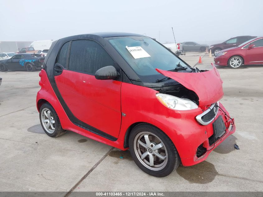 2015 Smart Fortwo Passion/Pure VIN: WMEEJ3BA3FK816001 Lot: 41103465