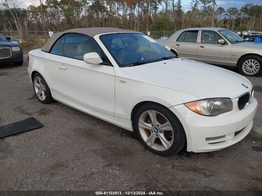 2010 BMW 128I VIN: WBAUL7C52AVJ77949 Lot: 41103513