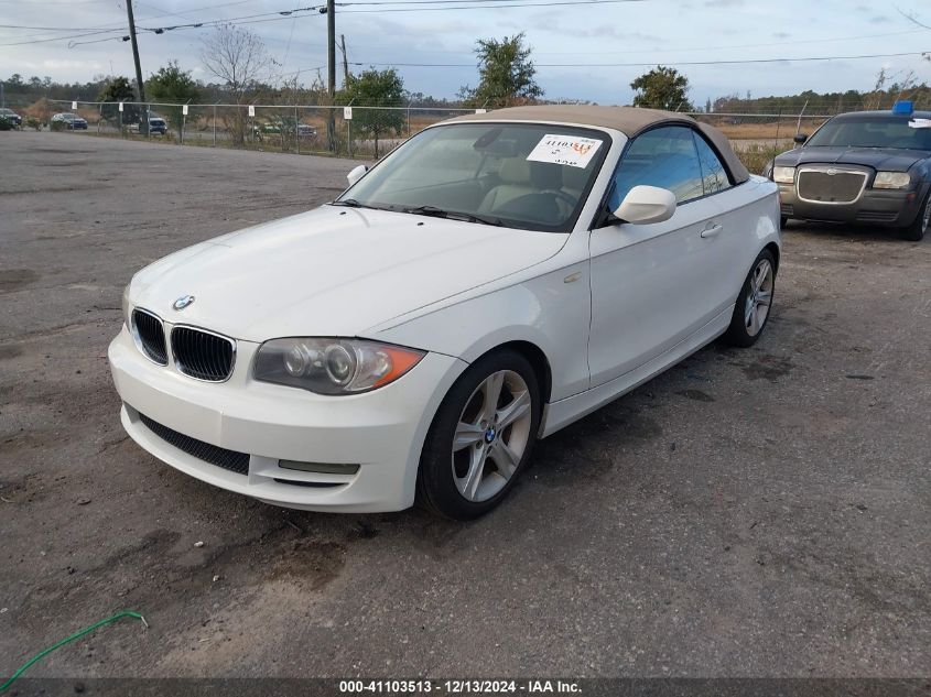 2010 BMW 128I VIN: WBAUL7C52AVJ77949 Lot: 41103513