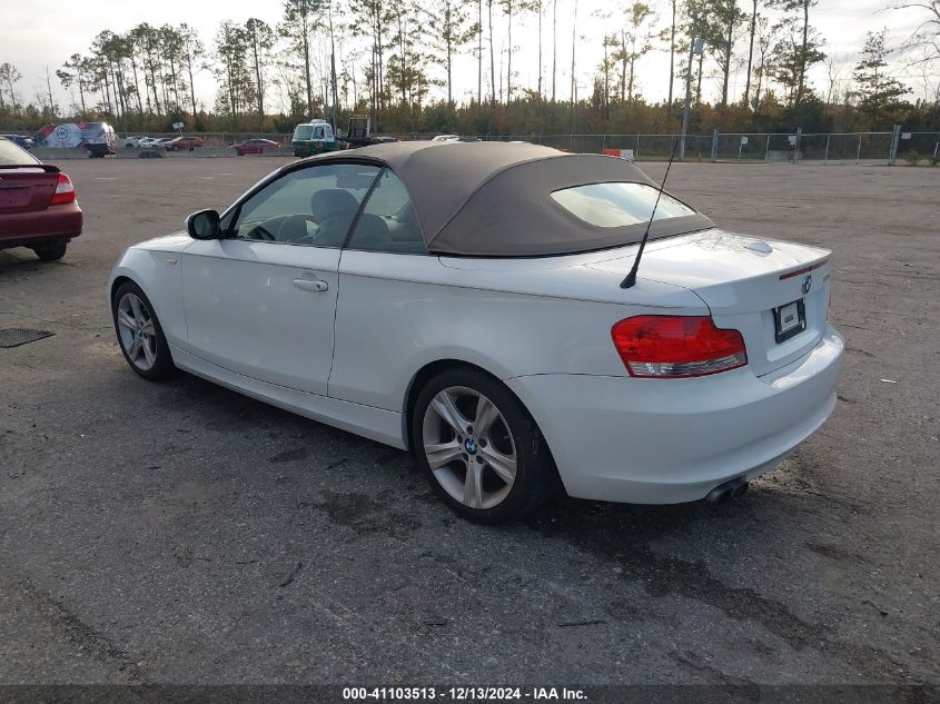 2010 BMW 128I VIN: WBAUL7C52AVJ77949 Lot: 41103513