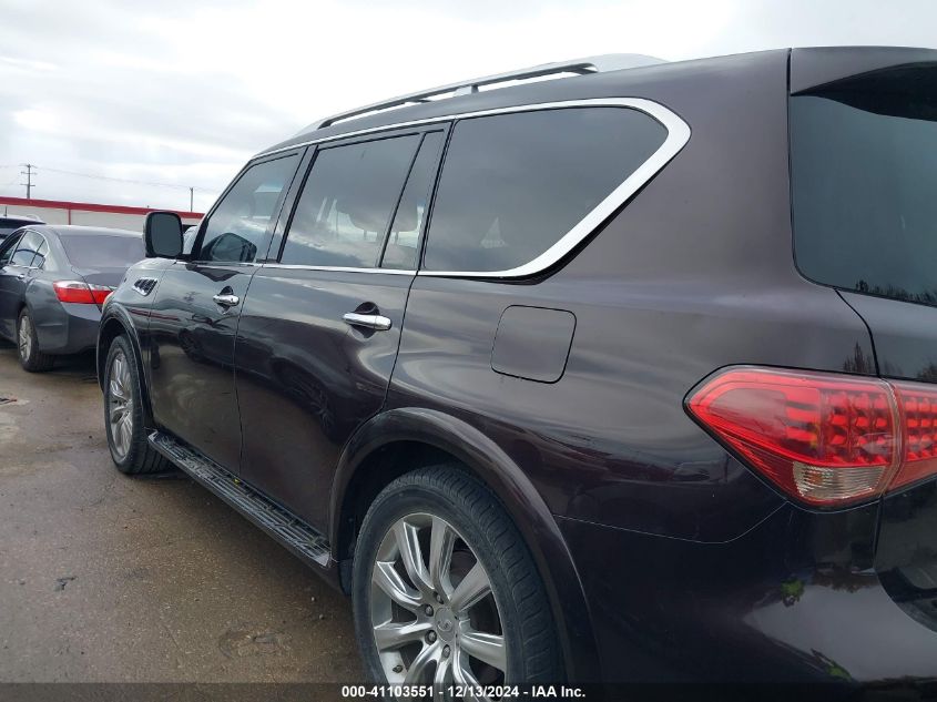 2012 Infiniti Qx56 VIN: JN8AZ2NFXC9518527 Lot: 41103551