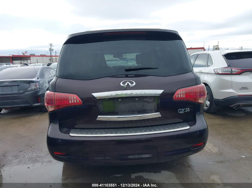 2012 Infiniti Qx56 VIN: JN8AZ2NFXC9518527 Lot: 41103551