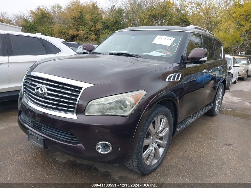 2012 Infiniti Qx56 VIN: JN8AZ2NFXC9518527 Lot: 41103551